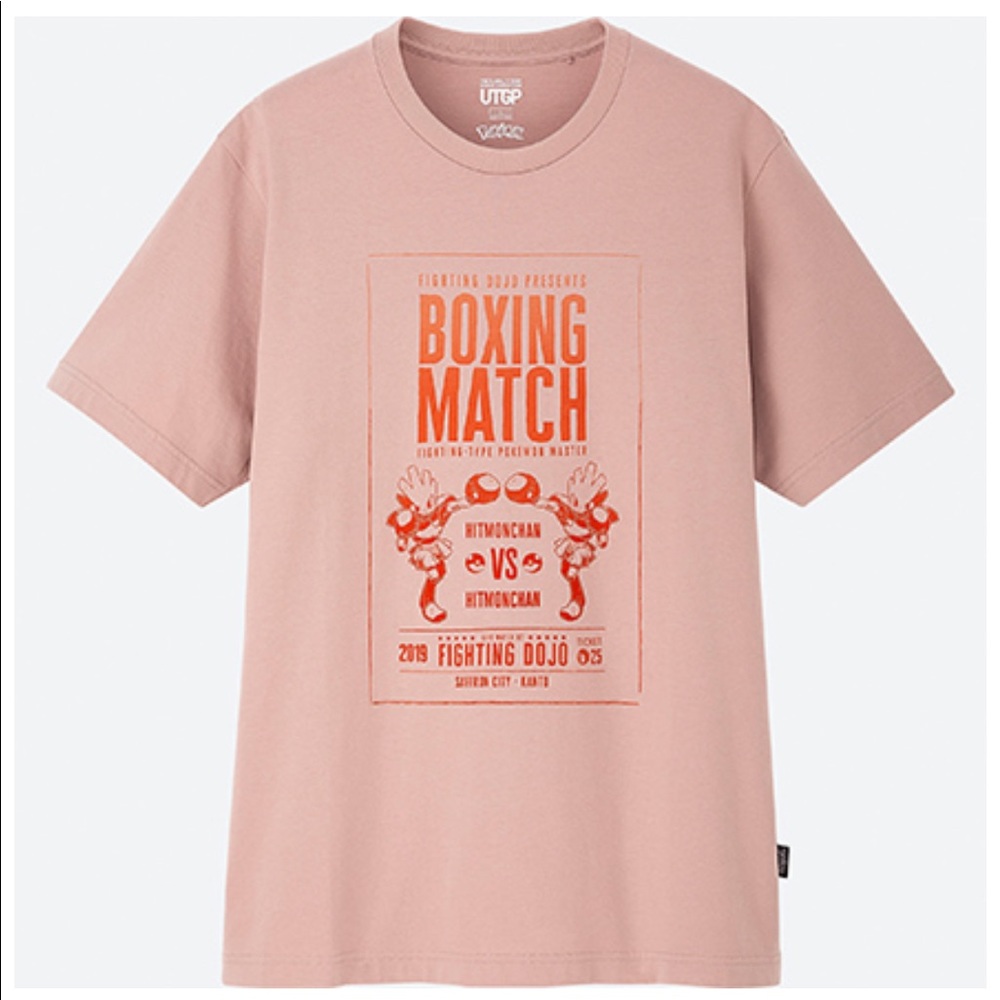 Pokémon UNIQLO 2019 UTGP Medium Shirt Anime